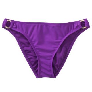 Womens Hipster Swim Bottom  Purple S