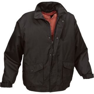 Water Resistant Insulated Jacket   Black, XL, Model UP250