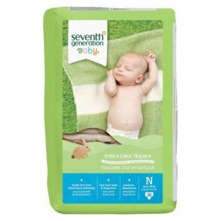 Seventh Generation Free and Clear Baby Diapers   36 Count (Newborn)