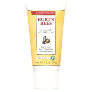 Burts Bees Milk and Honey Body Lotion   2.5 oz