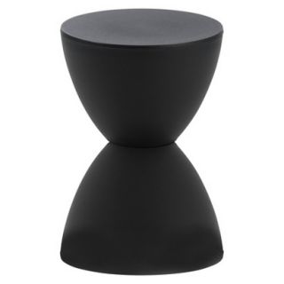 Accent Table Euro Style Sallie Stool   Black