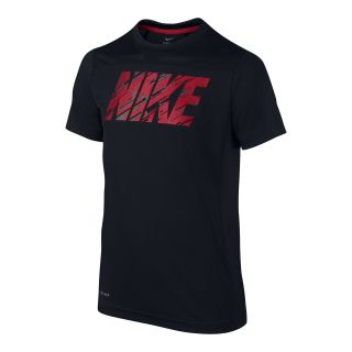 Nike Short Sleeve Graphic Tee   Boys 8 20, Red/Black, Boys