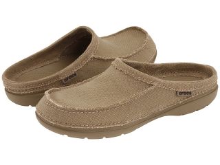 Crocs Santa Cruz Clog Mens Clog Shoes (Khaki)