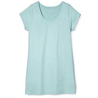 Mossimo Supply Co. Juniors Plus Size Tee Shirt Dress   Aqua X