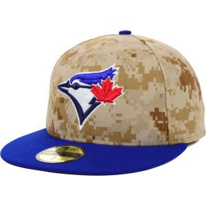 Toronto Blue Jays unofficial New Era MLB 2014 Memorial Day Stars and Stripes 59FIFTY Cap