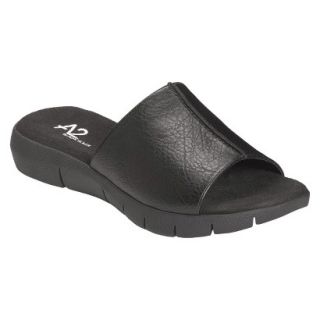 A2 By Aerosoles Womens Wip Up Sandals   Black 7.5
