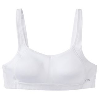 C9 by Champion Womens High Support Bra with Convertible Straps   True White 36B
