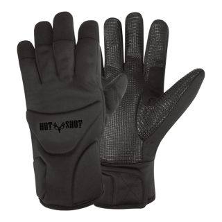 Hot Shot X Series Laminated Soft Shell Gloves with Thinsulate   Black, XL,