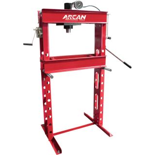Arcan Professional Hydraulic Shop Press   30 Ton, Model CP300