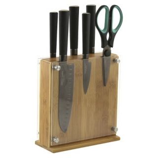 Oneida 7pc Titanium Knife Block Set