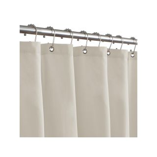 Maytex Microfiber Shower Curtain Liner, Ivory