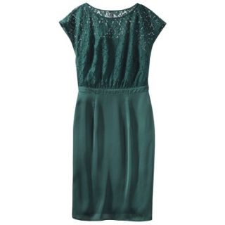 TEVOLIO Womens Lace Bodice Dress   Roman Seaport   10
