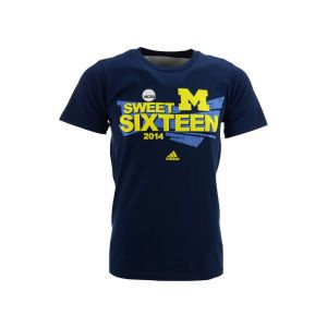 Michigan Wolverines adidas NCAA 2014 Sixteen Bracket T Shirt