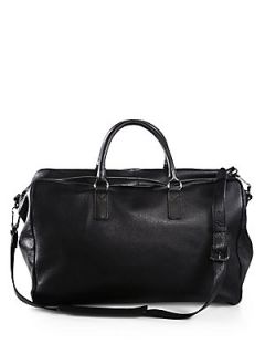 Marc by Marc Jacobs Pebbled Leather Duffel Bag   Black