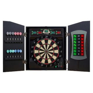 DMI Sports E Bristle Cricket Maxx 5.0 Electronic Dartboard Cabinet Set