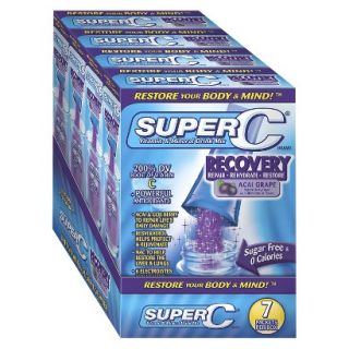Super C Vitamin & Mineral Drink Mix Recovery   28 Count (4 Pack)