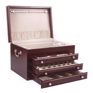 American Chest Co. Majestic Solid Wood Jewelry Chest