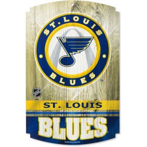 St. Louis Blues Wincraft 11x17 Wood Sign