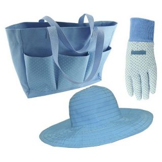 Floppy Hat, Canvas Gloves and Tote Bag