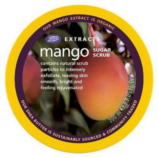 Boots Extracts Mango Sugar Scrub   6.7 oz