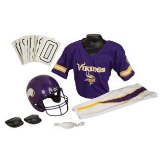 Franklin Sports NFL Vikings Deluxe Uniform Set   Medium