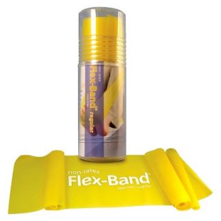 Stott Pilates Flex Band Exerciser Non Latex Regular Strength   Lemon
