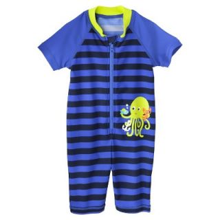 Just One You by Carters Infant Boys Octopus Full Body Rashguard   Royal 9 M
