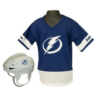 Franklin sports NHL Lightning Kids Jersey/Helmet Set  OSFM ages 5 9