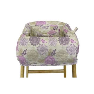 The Peanut Shell Shopping Cart / High Chair Cover SCC WHI Color/Pattern Dahlia