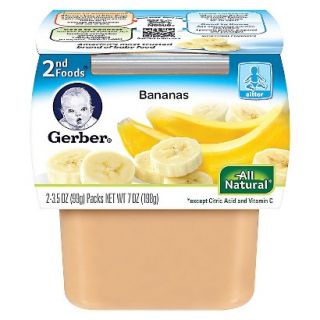 Gerber 2nd Foods Bananas   7.0 oz. (8 Pack)