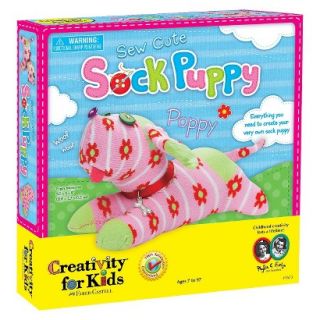 Creativity for Kids Sew Cute Sock Puppy