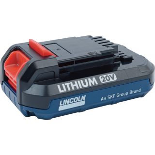 Lincoln Lithium Ion Replacement Battery for Li Ion PowerLuber   20 Volt, Model