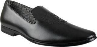 Mens Giorgio Brutini 17603   Black Leather Loafers
