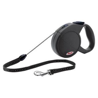 Flexi Retractable Cord Leash for Dogs up to 44 lb   Black (23)