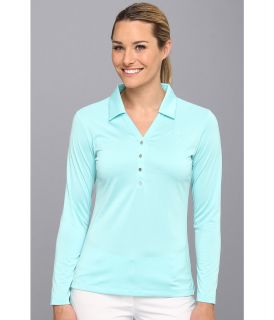 PUMA Golf L/S Polo 14 Womens Long Sleeve Pullover (Blue)