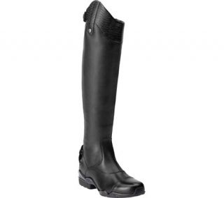Womens Ariat Volant™ S Tall Zip Short   Black Full Grain Leather Boots