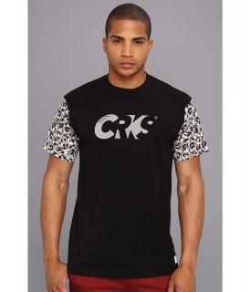 Crooks & Castles Sportek Knit Crew T Shirt Mens T Shirt (Black)