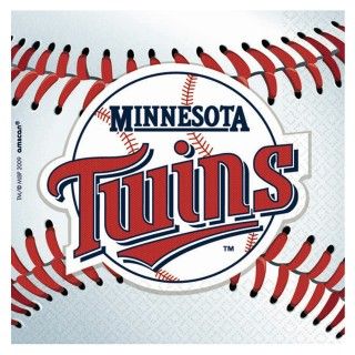 Minnesota Twins Baseball   Beverage Napkins