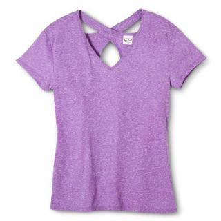 C9 by Champion Womens Open Back Yoga Layering Top   Lilac XL
