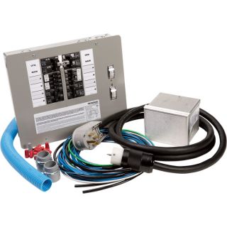Generac Indoor Transfer Switch   50 Amps, Expands to 16 Circuits, Model 6296