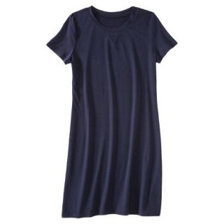 Merona Womens Knit T Shirt Dress   Xavier Navy   XS