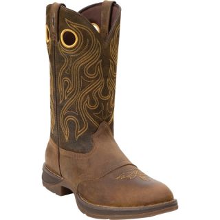 Durango Rebel 12 Inch Saddle Western Boot   Brown, Size 9 1/2, Model DB 5468