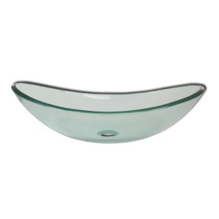 Levana Modern Glass Bathroom Vessel Sink