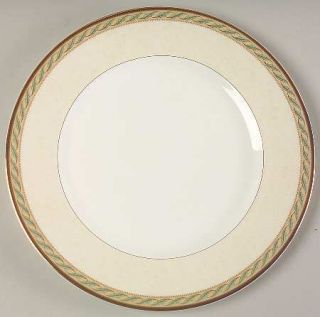 Wedgwood Golden Bird Dinner Plate, Fine China Dinnerware   Gold Bird,Leaves,Rope