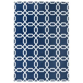Room 365 Geometric Area Rug   Blue (5x7)
