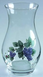 Pfaltzgraff Grapevine Glassware Vase, Fine China Dinnerware   Stoneware,Purple G