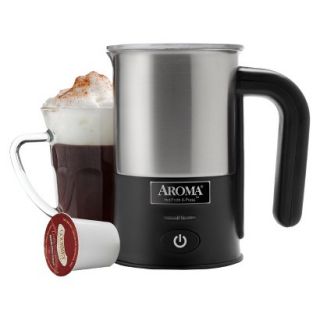 AROMA Stainless Steel Milk Frother   2 cup