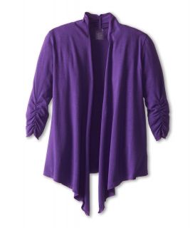 Gracie by Soybu Katy Cardigan Girls Sweater (Purple)