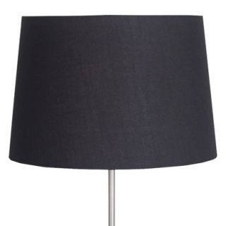 Threshold Linen Lamp Shade   Black Large