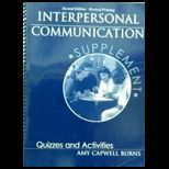 Interpersonal Communication Supplement